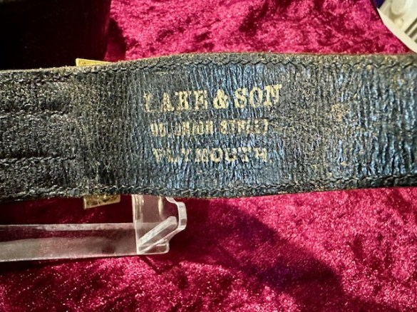 WW1 Master at Arms Dress Belt 3